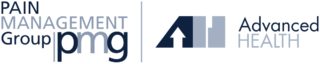 The Pain Management Group and Advanced Health logo